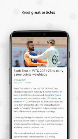 Cricbuzz Mod Apk