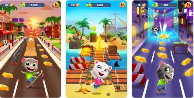 Talking Tom Gold Run Mod Apk