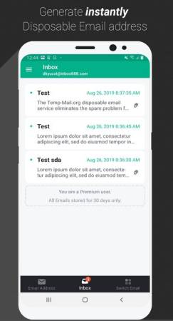 Temp Mail Mod Apk
